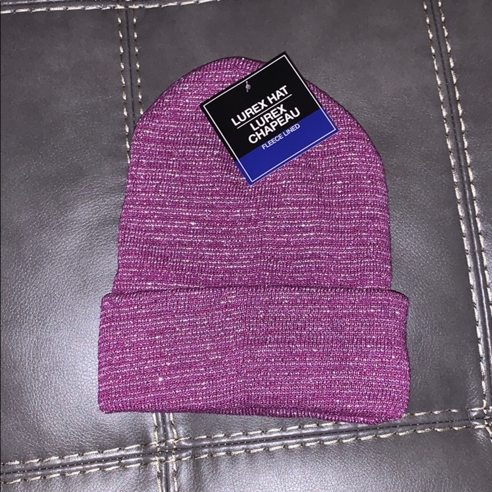 Purple & silver toboggan